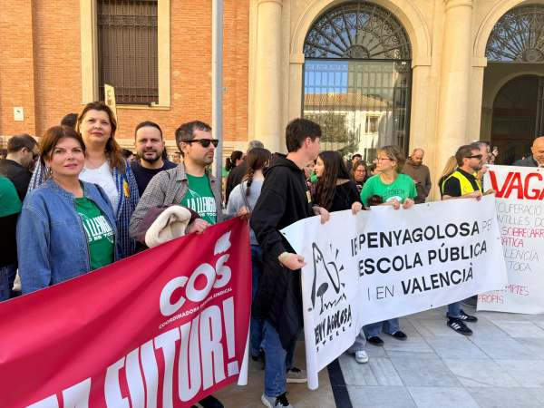 El PSPV de Castell� recolza la vaga del professorat davant del deteriorament de l'educaci� p�blica