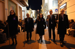 Dimecres Sant a Vila-real: noves confraries i germandats participen i les autoritats municipals presencen la process�