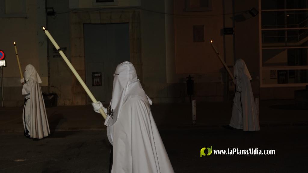 La Verge dels Dolors recorre Borriana en una solemne process? nocturna de Dimecres Sant