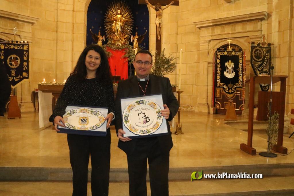 Reconocimientos al Pregonero y la autora del cartel de Semana Santa de Alcora