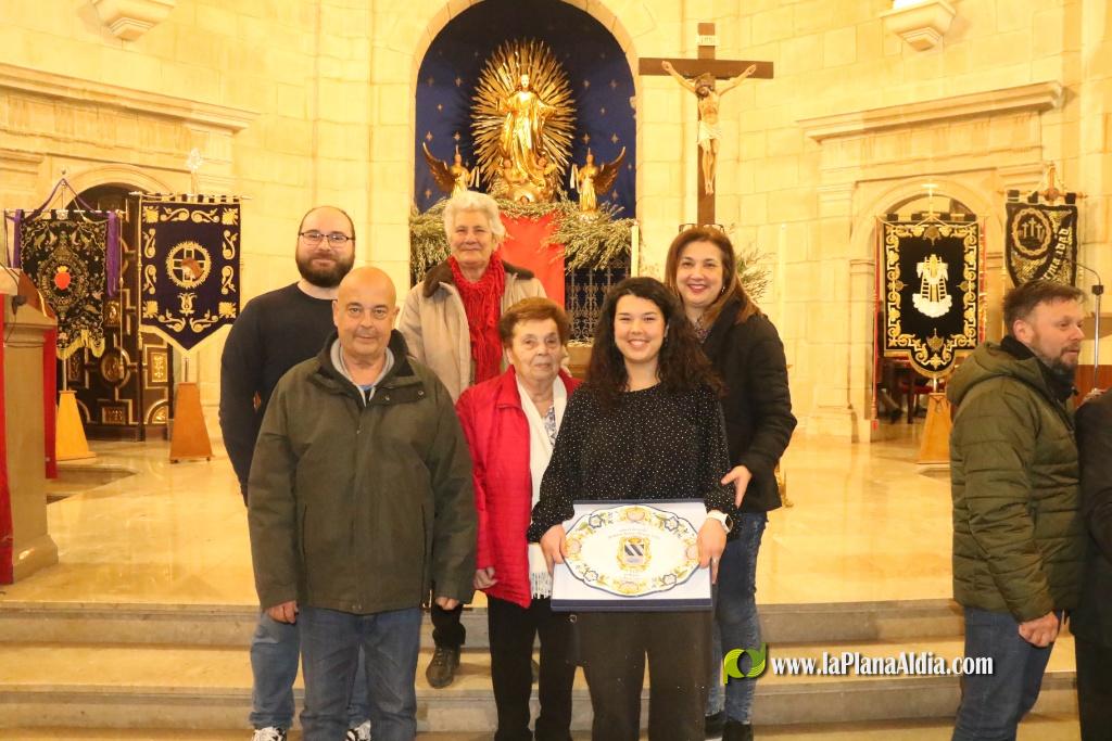 Reconocimientos al Pregonero y la autora del cartel de Semana Santa de Alcora