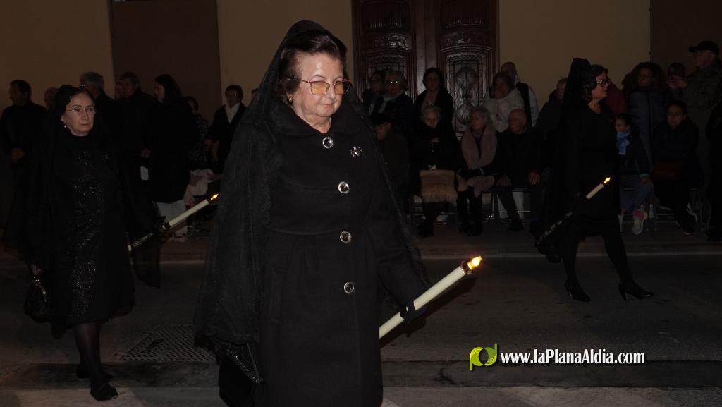 El silenci i la devoci? marquen la Process? del Sant Enterrament a Borriana