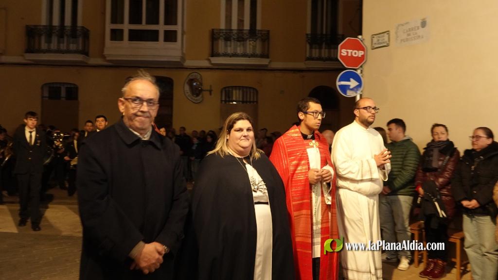 El silenci i la devoci? marquen la Process? del Sant Enterrament a Borriana