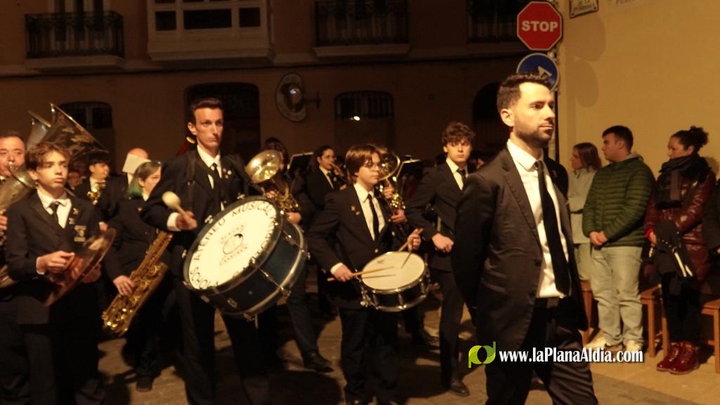 El silenci i la devoci? marquen la Process? del Sant Enterrament a Borriana