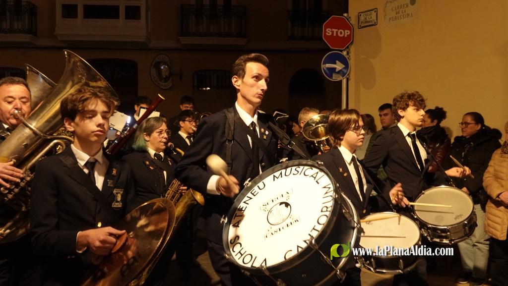 El silenci i la devoci? marquen la Process? del Sant Enterrament a Borriana