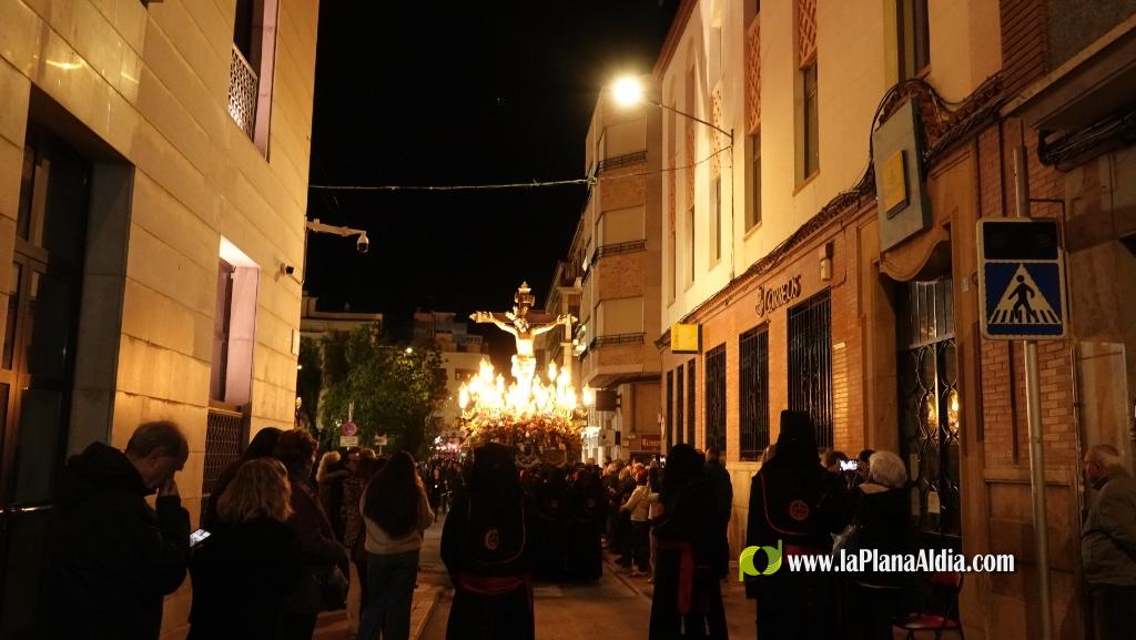 El silenci i la devoci? marquen la Process? del Sant Enterrament a Borriana