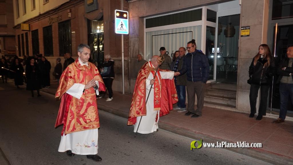El silenci i la devoci? marquen la Process? del Sant Enterrament a Borriana