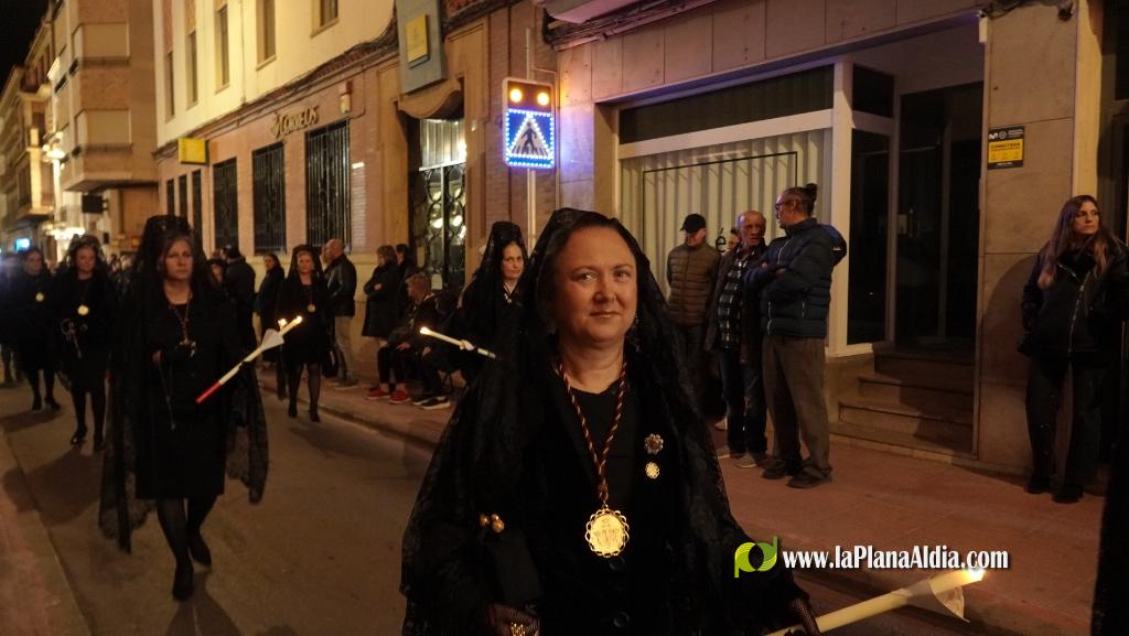 El silenci i la devoci? marquen la Process? del Sant Enterrament a Borriana