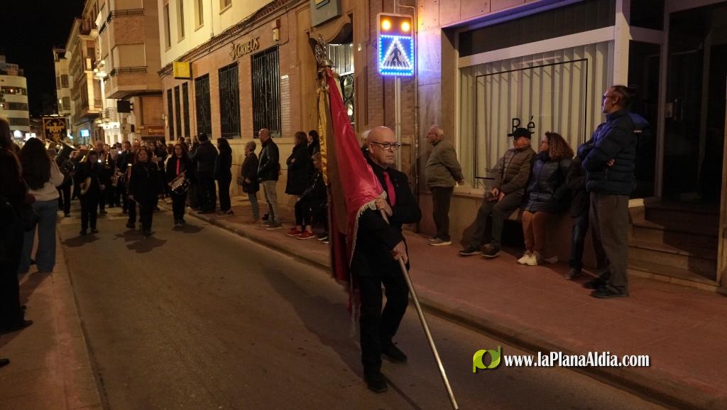 El silenci i la devoci? marquen la Process? del Sant Enterrament a Borriana