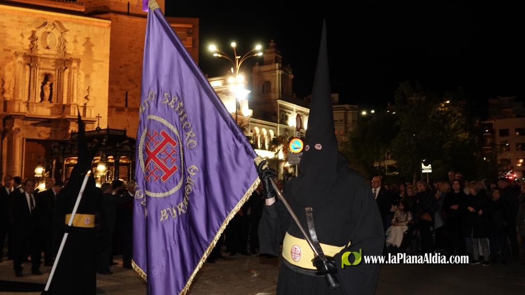 El silenci i la devoci? marquen la Process? del Sant Enterrament a Borriana