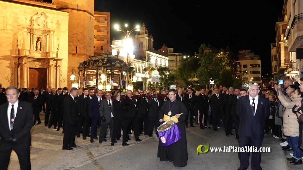 El silenci i la devoci? marquen la Process? del Sant Enterrament a Borriana