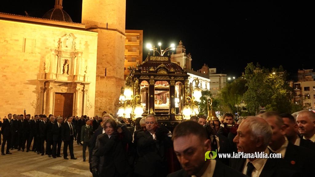 El silenci i la devoci? marquen la Process? del Sant Enterrament a Borriana