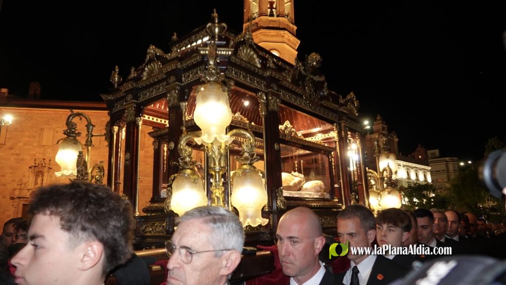 El silenci i la devoci? marquen la Process? del Sant Enterrament a Borriana