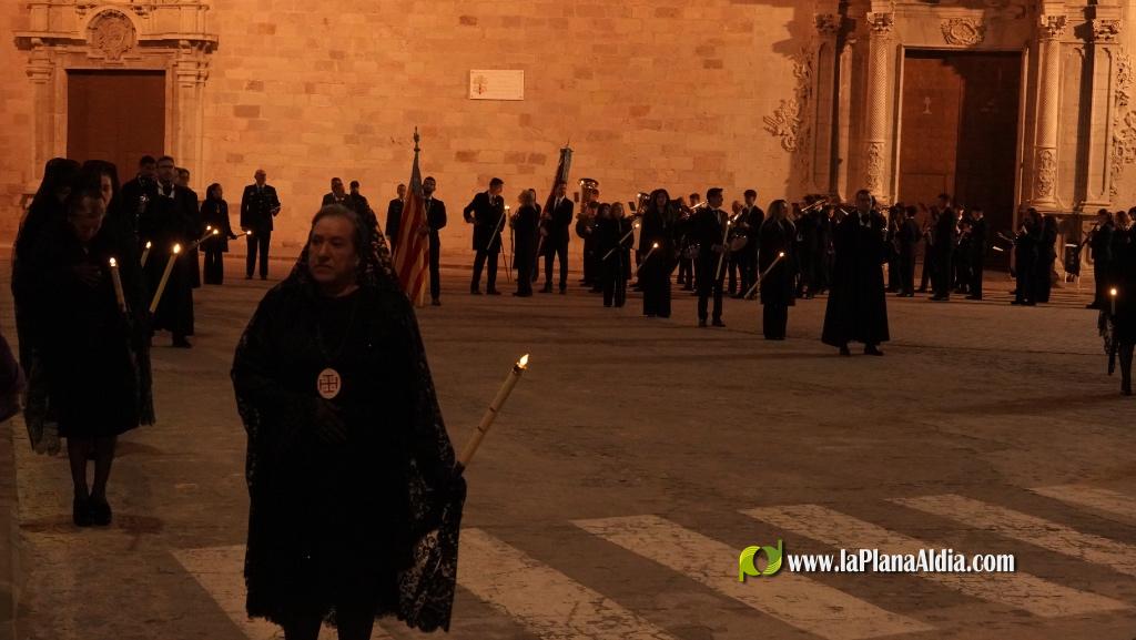 El silenci i la devoci? marquen la Process? del Sant Enterrament a Borriana