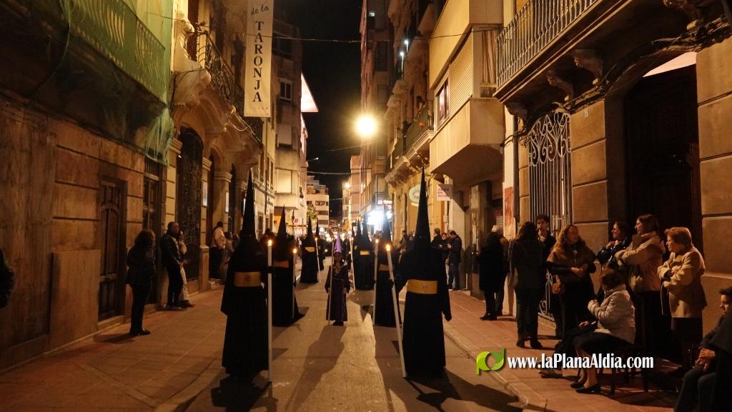El silenci i la devoci? marquen la Process? del Sant Enterrament a Borriana