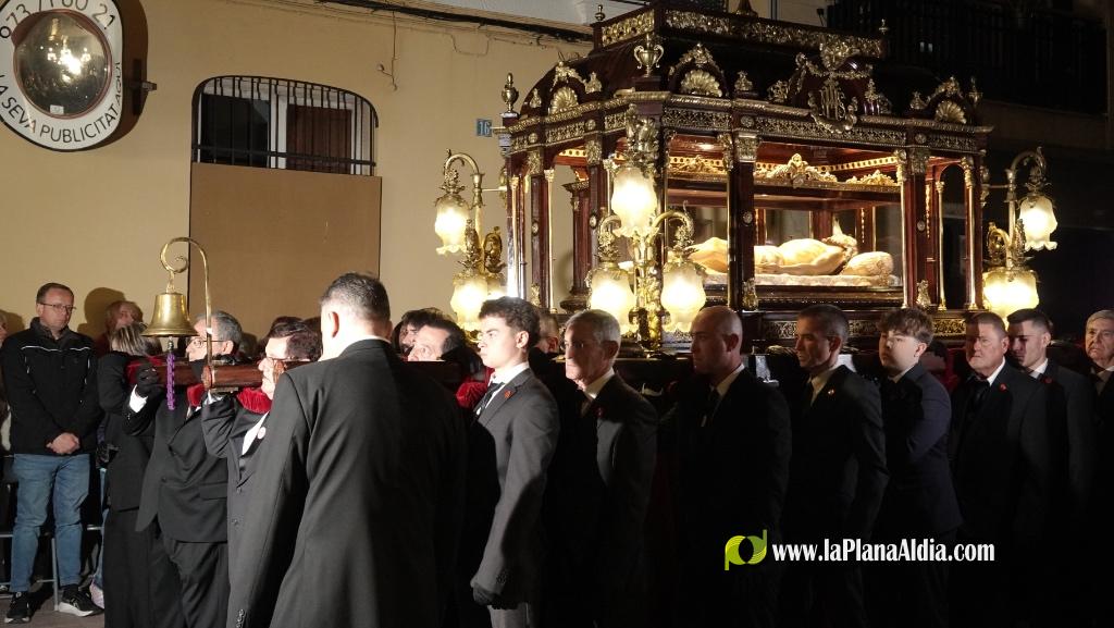 El silenci i la devoci? marquen la Process? del Sant Enterrament a Borriana
