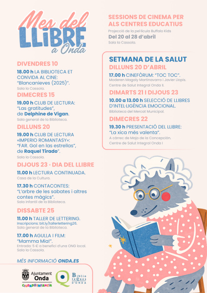onda-convierte-abril-en-el-mes-del-llibre-con-cine-talleres-y-actividades-literarias-para-todos-los-publicos