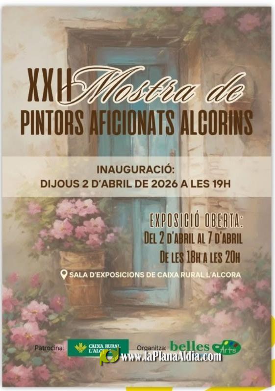 La Mayor Muestra de Pintores gracias a la Caixa Rural y Belles Arts L'Alcora