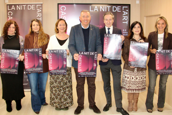 Castell�n ilumina La Nit de l'Art con una ruta de instalaciones y exposiciones que transforma la ciudad