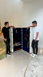 L'alcalde de Borriana visita Col�lecci� Alexandra, firma referent internacional en disseny de mobles de luxe