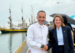 La novedosa batalla naval conquista al p�blic en la jornada dominical de Escala a Castell�