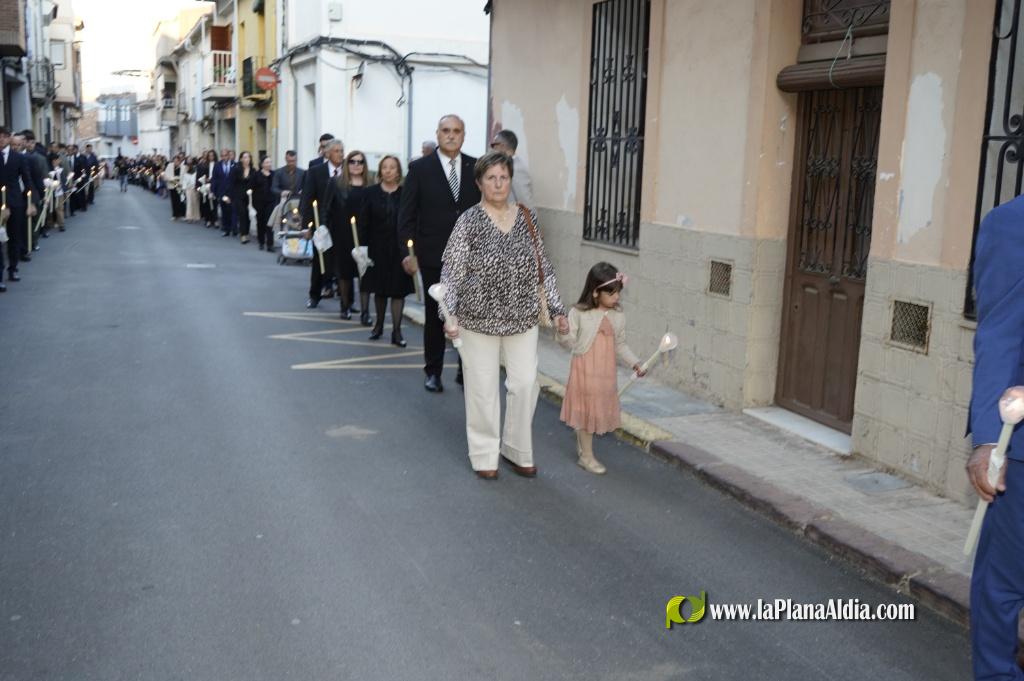 La Vall celebra la process? en honor a Sant Vicent