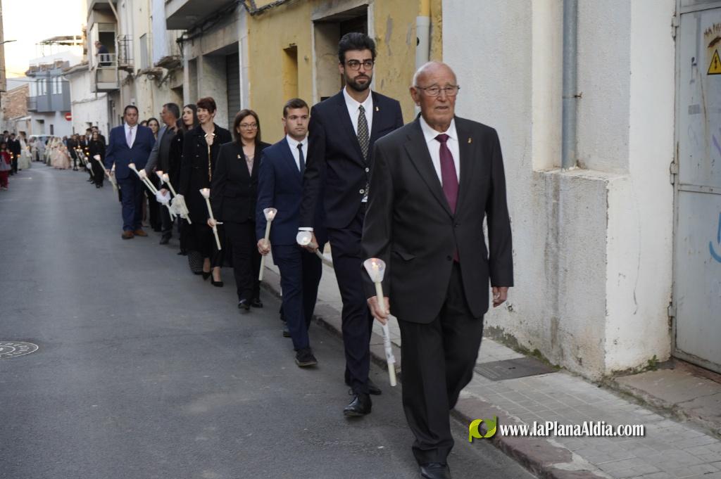 La Vall celebra la process? en honor a Sant Vicent