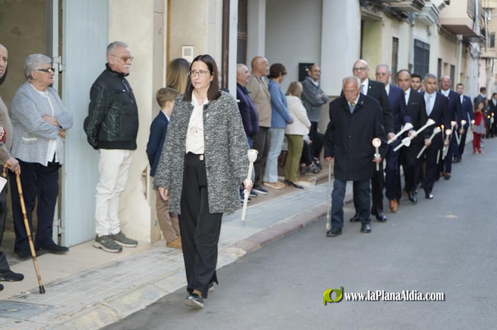 La Vall celebra la process? en honor a Sant Vicent