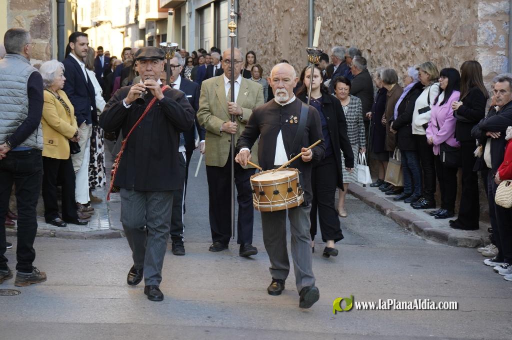 La Vall celebra la process? en honor a Sant Vicent