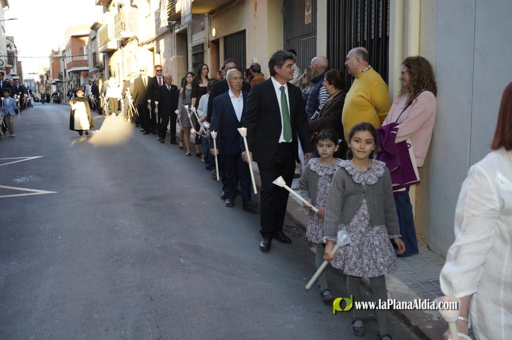 La Vall celebra la process? en honor a Sant Vicent