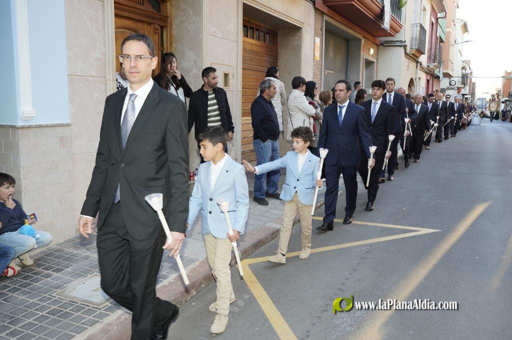 La Vall celebra la process? en honor a Sant Vicent