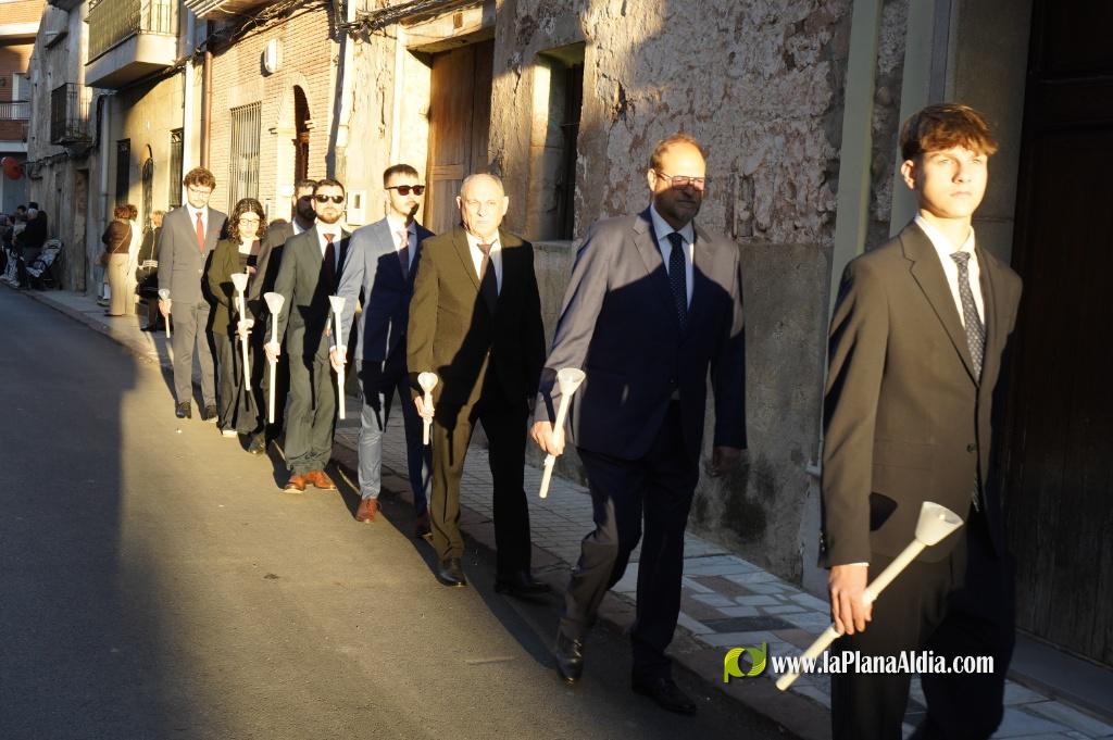 La Vall celebra la process? en honor a Sant Vicent