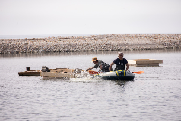 Desembocadura del Millars y GER-EA instalan nuevas plataformas para fomentar la cr�a de los charranes