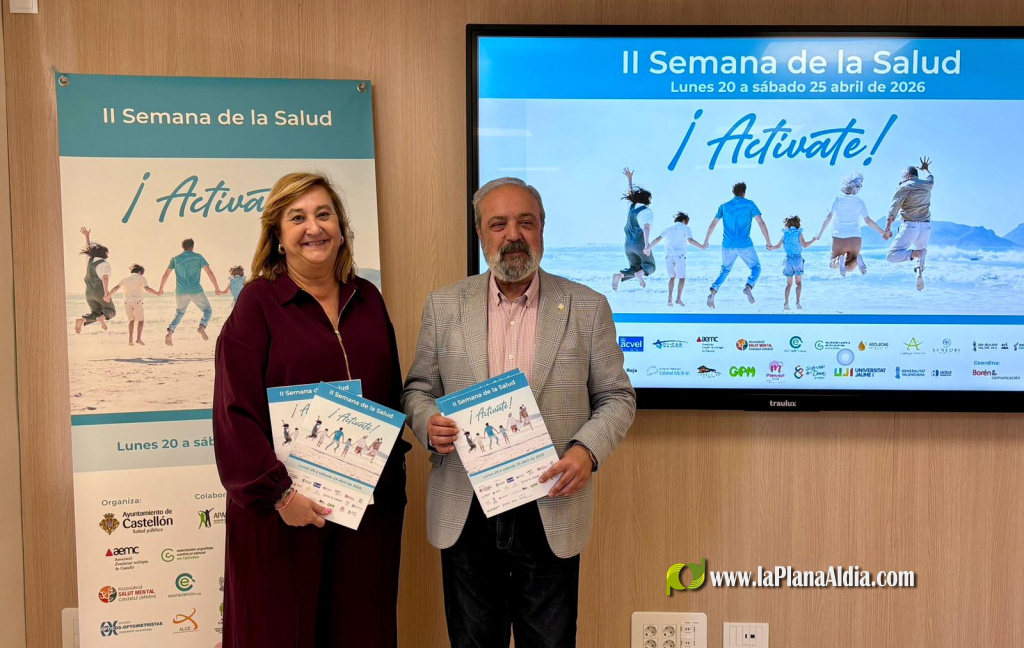 Castell�n presenta la II Semana de la Salud con 26 entidades y una agenda para fomentar h�bitos saludables entre los castellonenses