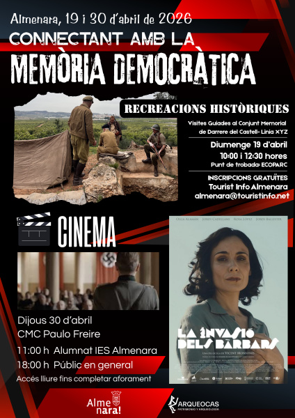 almenara-impulsa-el-ciclo-connectant-amb-la-memoria-democratica-con-recreaciones-historicas-y-cine