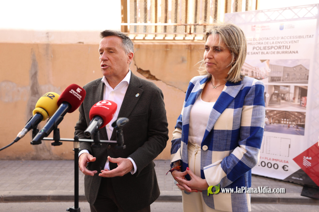 La Diputaci� de Castell� invertir� 700.000 euros en la reforma integral del poliesportiu de Sant Blai a Borriana