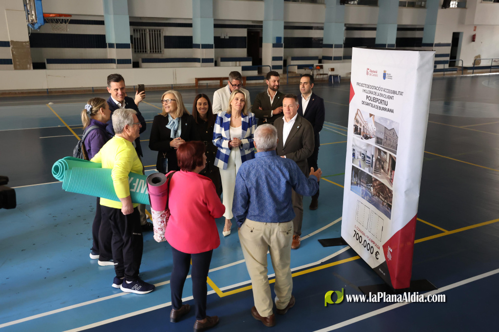 La Diputaci� de Castell� invertir� 700.000 euros en la reforma integral del poliesportiu de Sant Blai a Borriana