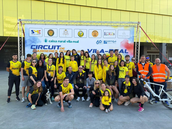 La cursa 5K de Vila-real, segona prova del circuit SME, reuneix 750 corredors