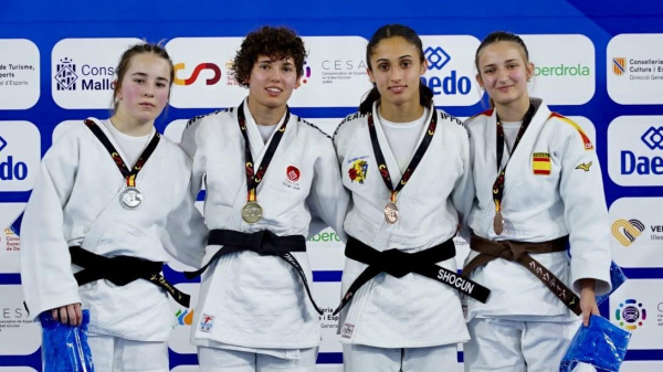Mar Robles Gasque, Campiona d'Espanya Cadet -52 kg a Palma de Mallorca