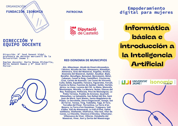 Fundaci�n Isonomia abre una nueva edici�n gratuita del curso Empoderamiento digital para mujeres