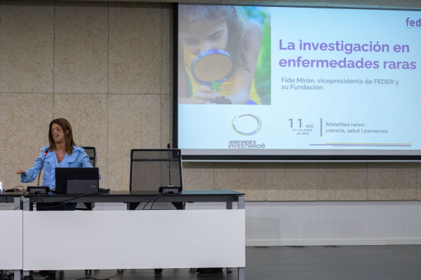 Fide Mir�n reclama mayor atenci�n, leyes, investigaci�n y apoyo para una vida m�s normalizada de las enfermedades raras