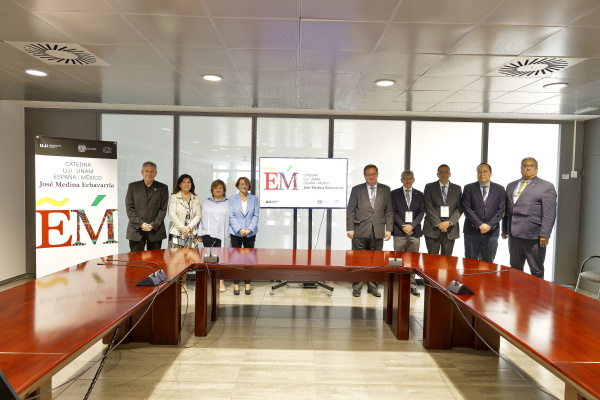 La Universitat Jaume I y la UNAM crean la C�tedra Jos� Medina Echavarr�a para liderar la cooperaci�n acad�mica entre Europa y Am�rica Latina