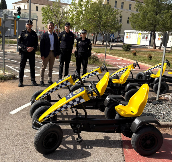 La Polic�a Local de Castell�n incorpora 9 karts el�ctricos al Parque Infantil de Tr�fico para mejorar la educaci�n vial