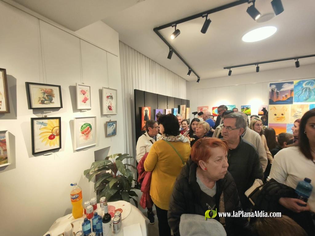 Gran ?xito de la 22 Mostra de Pintors Aficionats Alcorins de Belles Arts l'Alcora