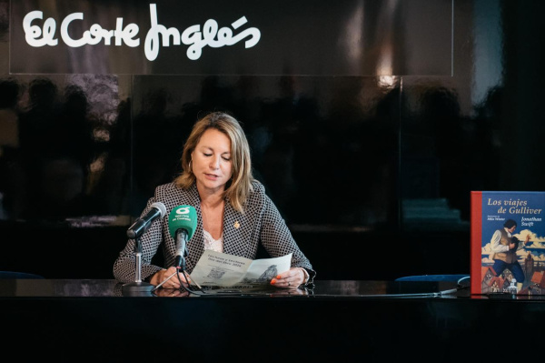 La alcaldesa de Castell�n, Bego�a Carrasco, participa en la lectura del D�a Internacional del Libro y destaca la Fira del Llibre de r�cord