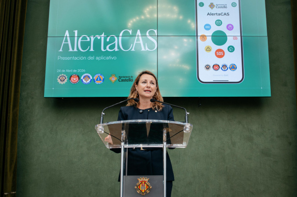 Bego�a Carrasco presenta AlertaCAS para conectar a los vecinos de Castell�n con los servicios de emergencias