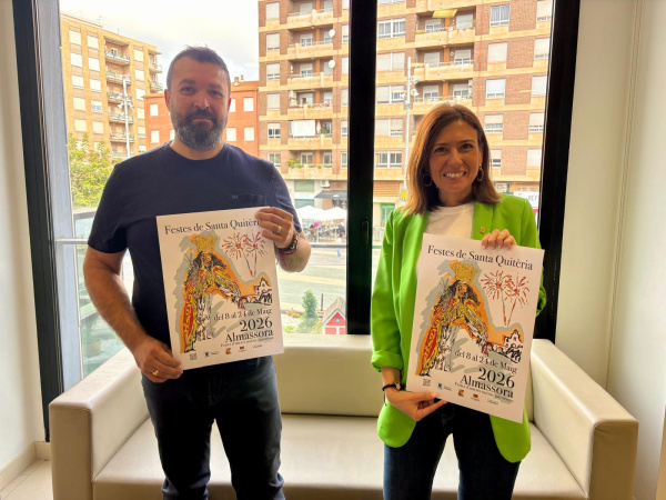 Jos� Miguel Claramonte Mojonero, guanyador del XXXIII Concurs del cartell anunciador de les Festes de Santa Quit�ria 2026 a Almassora