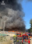 Incendi en una planta de reciclatge d'Onda mobilitza set dotacions i activa el Pla Territorial d'Emerg?ncies