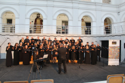 La uni� de veus marca l'emotiu concert Encontres 2026 en el CMC La Merc� de Borriana