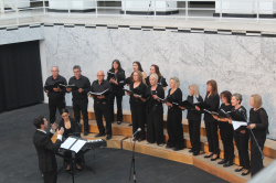 La uni� de veus marca l'emotiu concert Encontres 2026 en el CMC La Merc� de Borriana